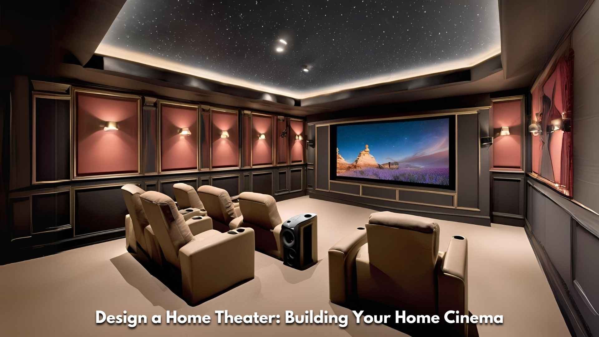 How to Design a Home Theater