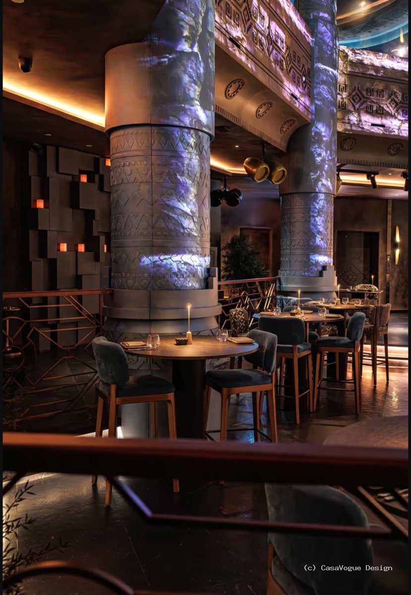 AMARU Restaurant & Lounge Dubai | Luxury Restaurant Fit-Out in 45 Days