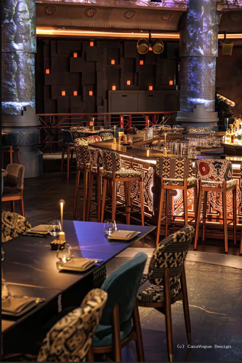 AMARU Restaurant & Lounge Dubai | Luxury Restaurant Fit-Out in 45 Days
